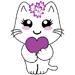 niedliche Kawaii Katze