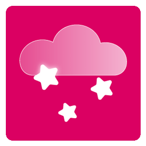 bedeckt mit Schneefall