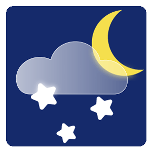 Icon für Nacht: Schneefall